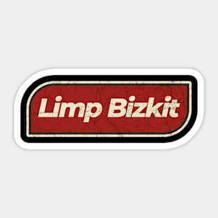 Vintage Limp Bizkit Sticker